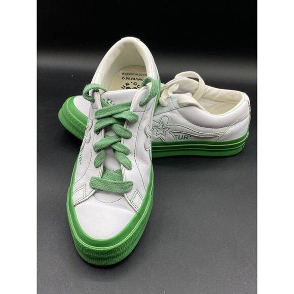 Converse Other - Converse Golf Le Fleur x One Star Ox Kelly Green Men’s 6.5 Women 8.5